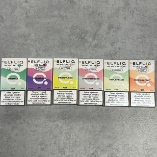 Ochutnejte 6 nových příchuti ElfBar Elfliq Salt, dostupné jak v 10mg tak i 20mg, skladem již na e-shopu tak i v prodejně...